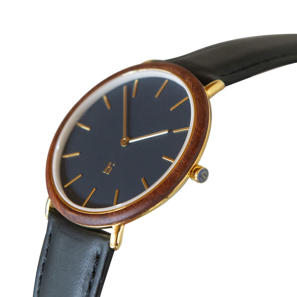 Hemverk Graham Wristwatch, Smokey Blue