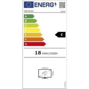 24-inch LED TV with HD resolution and Dolby flash memory system Cecotec