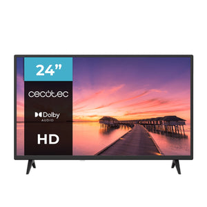 24-inch LED TV with HD resolution and Dolby flash memory system Cecotec