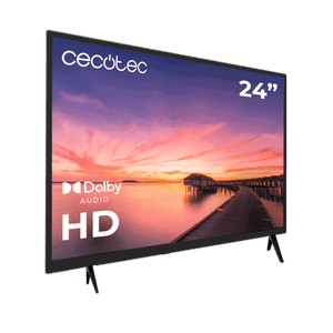 24-inch LED TV with HD resolution and Dolby flash memory system Cecotec