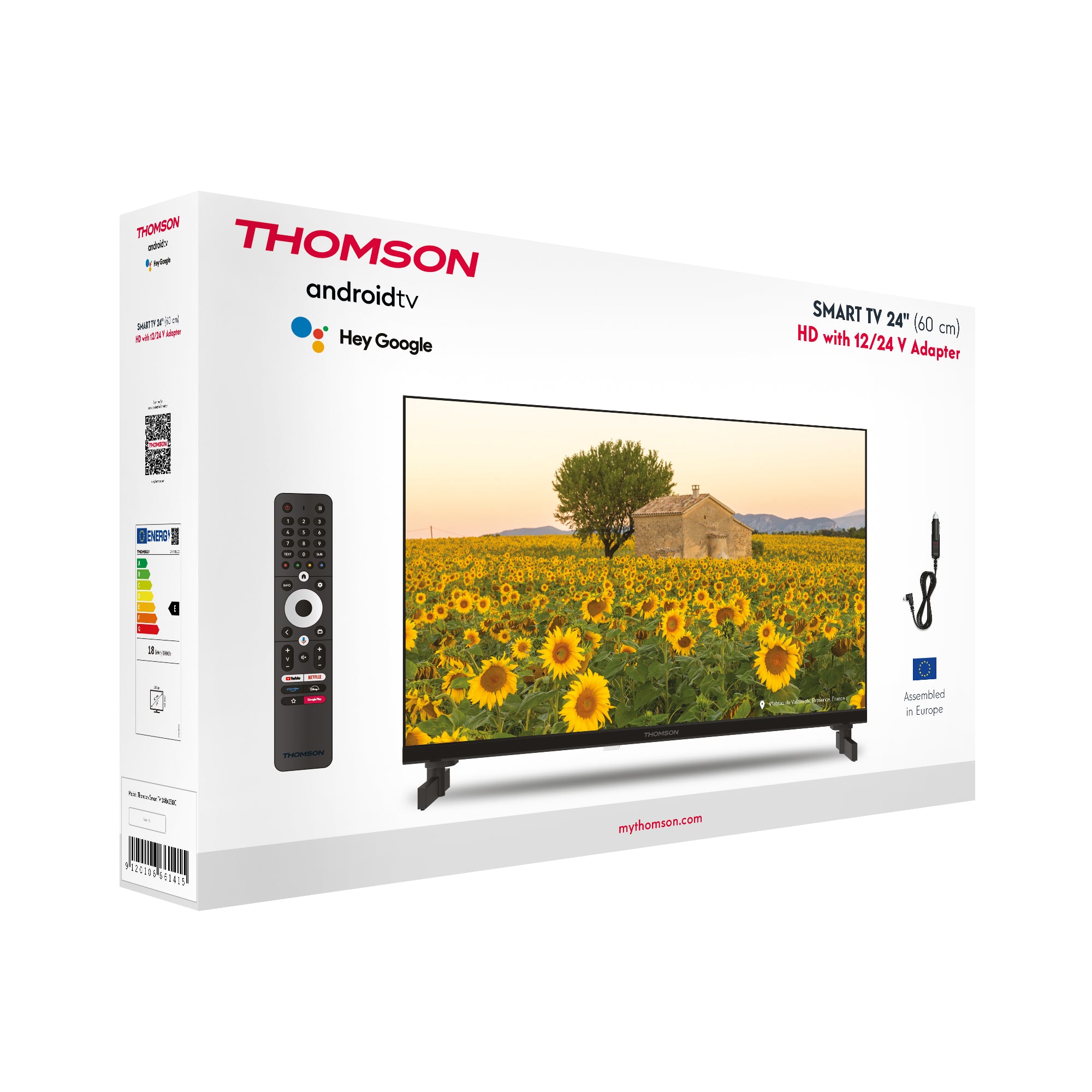 Thomson Android TV 24'' HD 12V