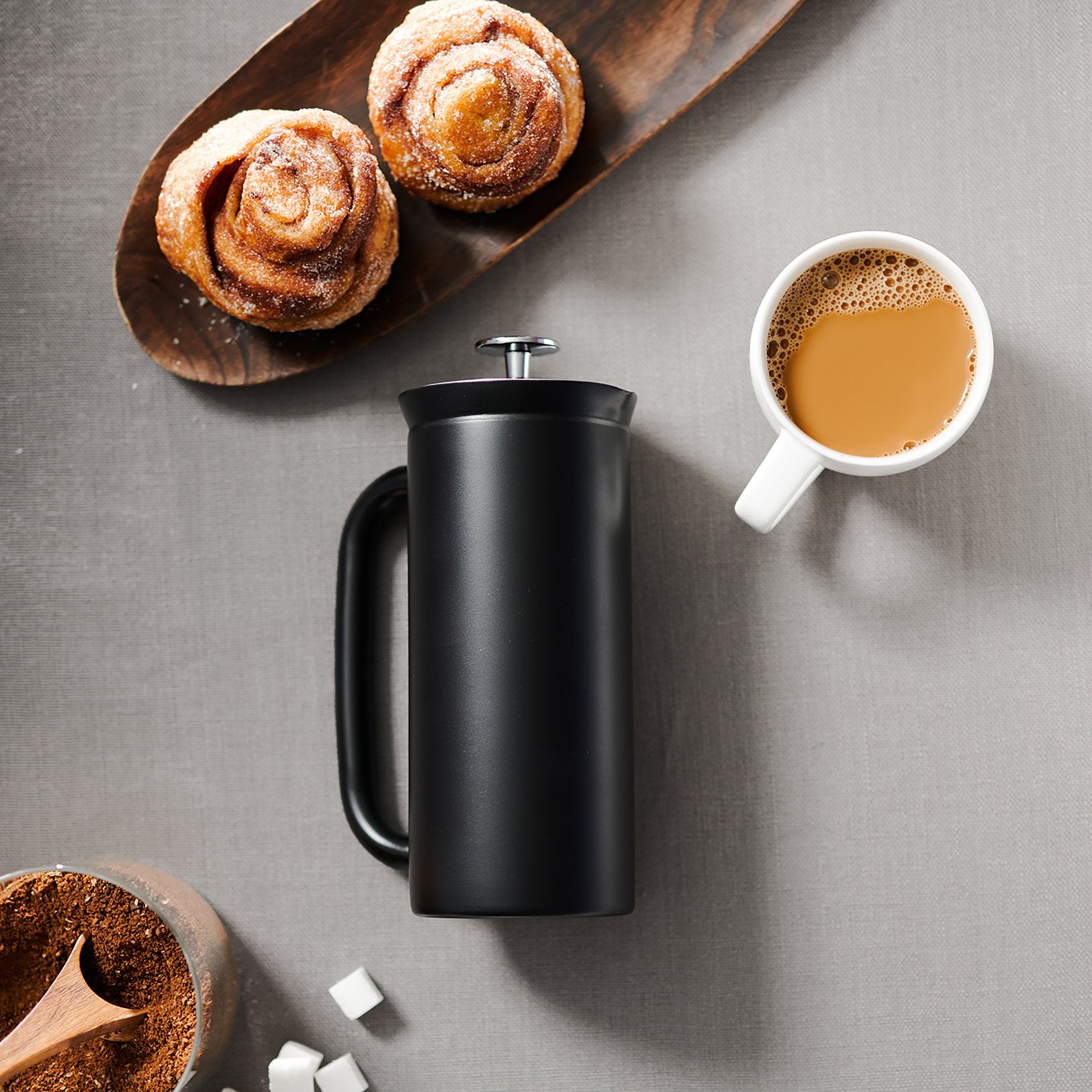 Espro P7 1032C2-17BK French press coffee maker Black steel