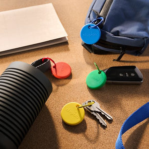 Chipolo POP Tracking Tag 4-pack, Red/Blue/Yellow/Green