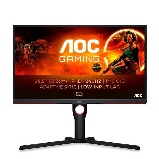 AOC Gaming Monitor 25" 25G3ZM/BK 24.5p 1920x1080 VA Flat