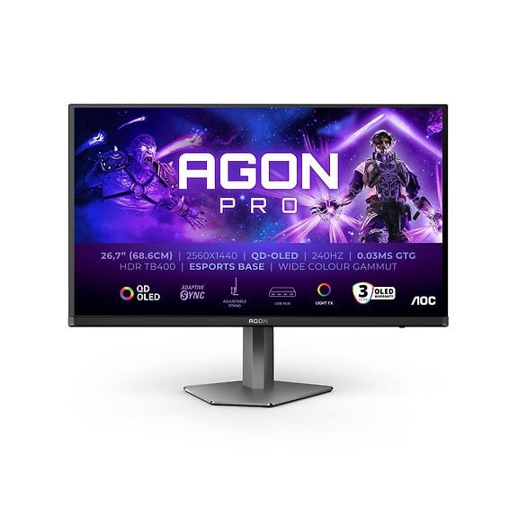 AOC AG276QZD2 OLED 27" Gaming Monitor