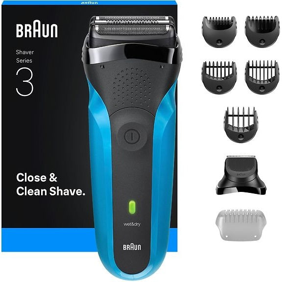 Braun Series 3 310BT Wet & Dry Electric Shaver with Beard Trimmer