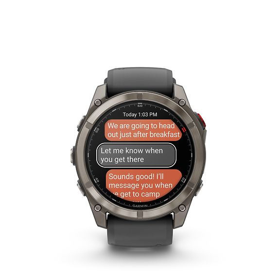 Garmin Fenix 8 Pro Sports Watch, 51mm, Titanium