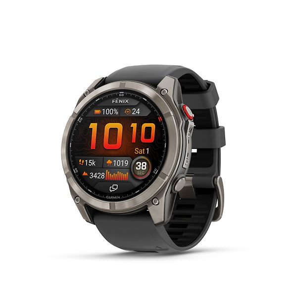 Garmin Fenix 8 Pro Sports Watch, 51mm, Titanium
