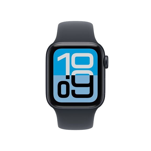 Apple Watch SE 3 GPS 40 mm Midnight Aluminum Case with Midnight Sport Band, S/M