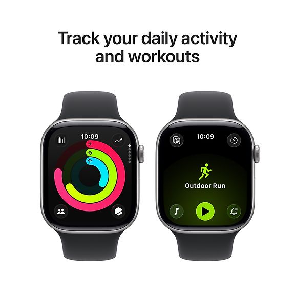 Apple Watch Series 11 GPS 46 mm, Starlight Aluminum