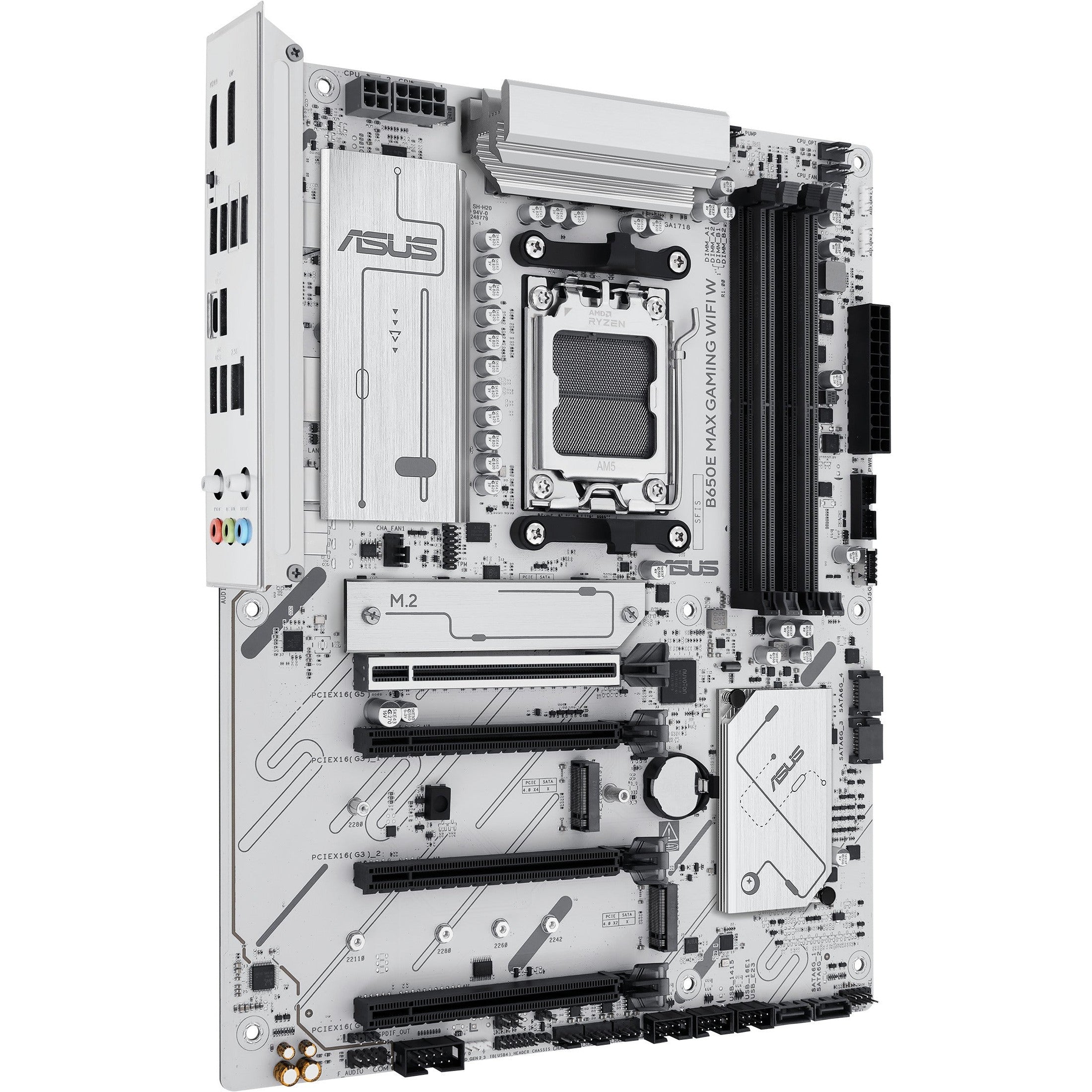 ASUS B650E MAX GAMING WIFI W Motherboard, White