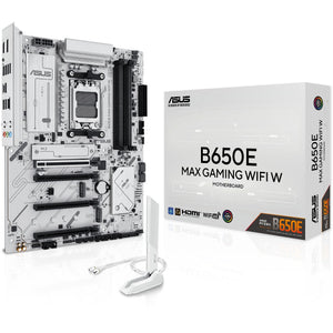 ASUS B650E MAX GAMING WIFI W Motherboard, White
