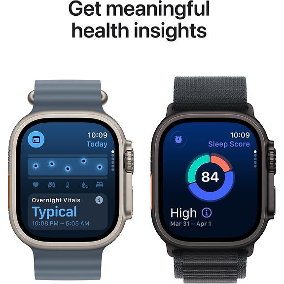 Apple Watch Ultra 3 GPS Cellular 49 mm Black Titanium case and Black Milanese loop Medium