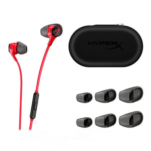 HyperX Cloud Earbuds II Gaming Earbuds, Red