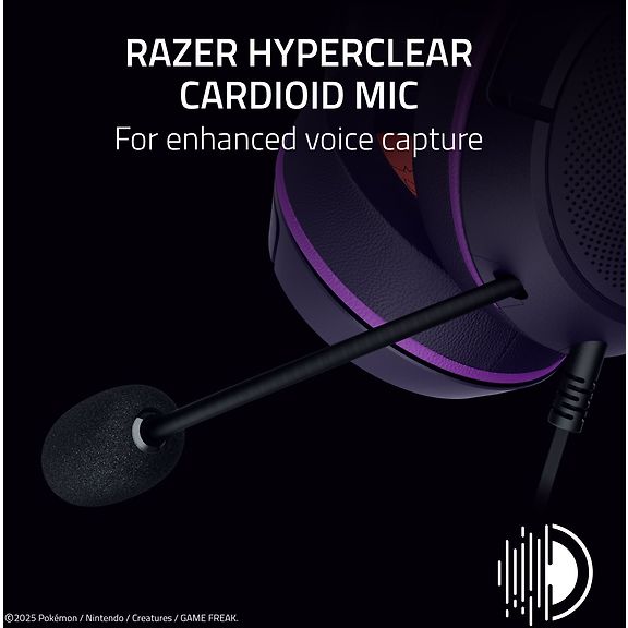 Razer Kraken Kitty V2 Pokemon Gengar Special Edition Gaming Headset