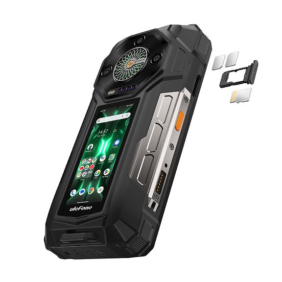 Ulefone Armor 33 Pro 5G Phone, 512/16 GB, Black