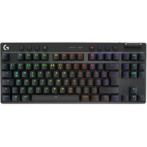 Logitech G Pro X TKL Wireless Gaming Keyboard GX Brown Tactile, Black