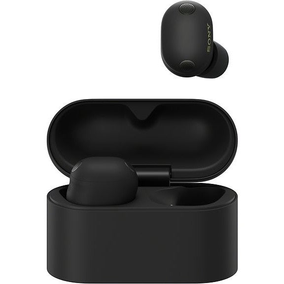 Sony Wireless Noise-Cancelling Earbuds, Black