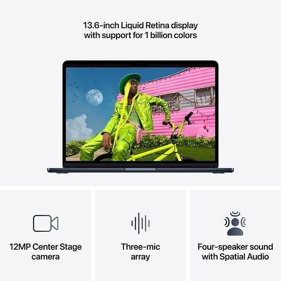 Apple MacBook Air 13" M5 512 GB, Midnight