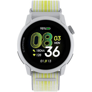 Coros Pace 4 GPS Sport Watch with Nylon Band, White