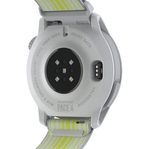 Coros Pace 4 GPS Sport Watch with Nylon Band, White