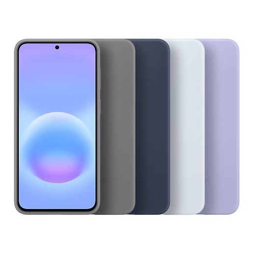 Samsung Galaxy A57 Silicone Case, Violet