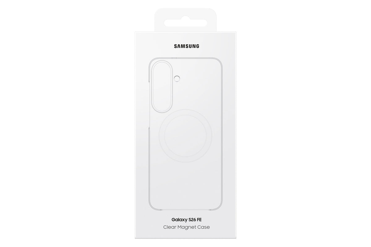 Samsung Galaxy S26 FE Clear Magnet Case