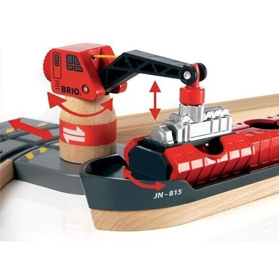 BRIO World 33052 - Rail & Road - Deluxe Track Set, Large Box