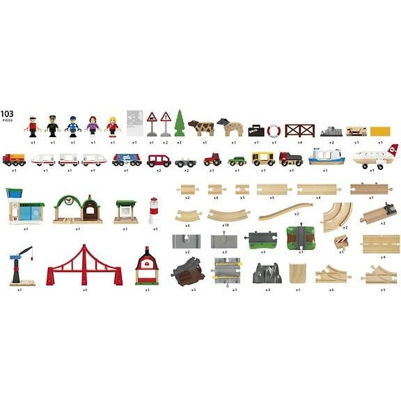 BRIO 33766 - Deluxe Railway World
