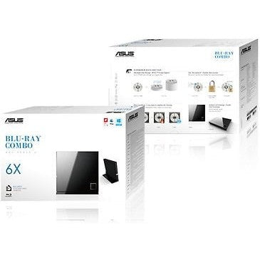 Asus SBC-06D2X-U External Blu-ray Drive, Black