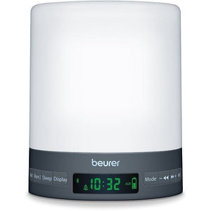 Beurer WL50 Wake up Light with Bluetooth Speaker, Clock, and Radio