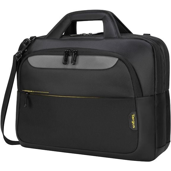 Targus CityGear 15.6-17.3" Topload Laptop Bag, Black