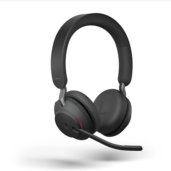 Jabra Evolve2 65 Stereo LINK380A Wireless Headset + Docking Station, MS, Black