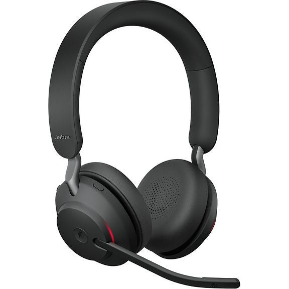 Jabra Evolve2 65 Stereo LINK380A Wireless Headset + Docking Station, MS, Black