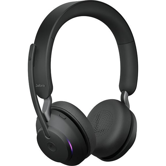 Jabra Evolve2 65 Stereo LINK380A Wireless Headset + Docking Station, MS, Black