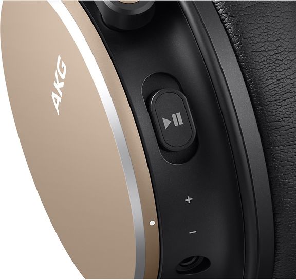 AKG Y600NC Wireless Headphones, Beige