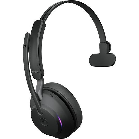 Jabra Evolve2 65 Mono LINK380A Wireless Headset + Dock, MS, Black