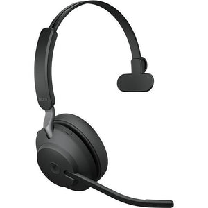 Jabra Evolve2 65 Mono LINK380A Wireless Headset + Dock, MS, Black