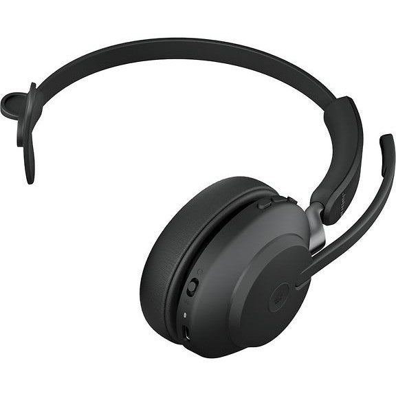Jabra Evolve2 65 Mono LINK380A Wireless Headset + Dock, MS, Black