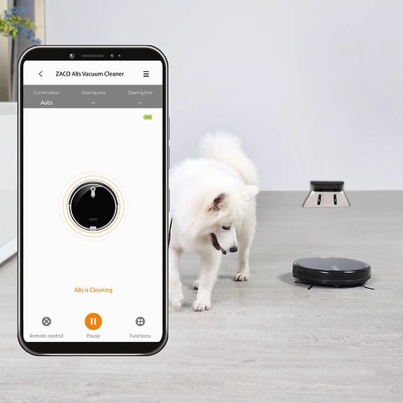 Zaco A8s Robot Vacuum Cleaner and Mop
