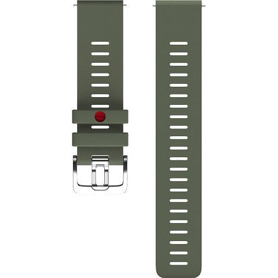 Polar Silicone Strap 22 mm, Green, M/L