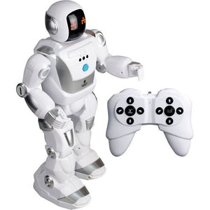 Ycoo Program A Bot X Remote-Controlled Programmable Robot, White/Black