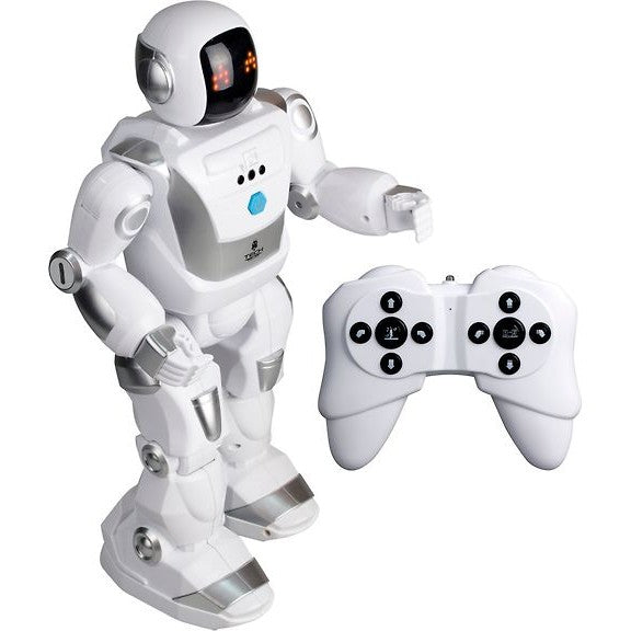 Ycoo Program A Bot X Remote-Controlled Programmable Robot, White/Black