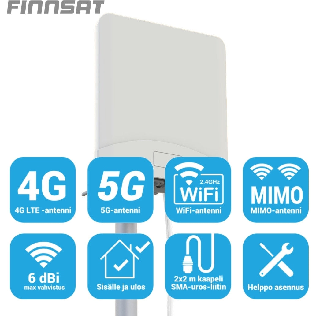 Finnsat FS1500 Omnidirectional Antenna, White