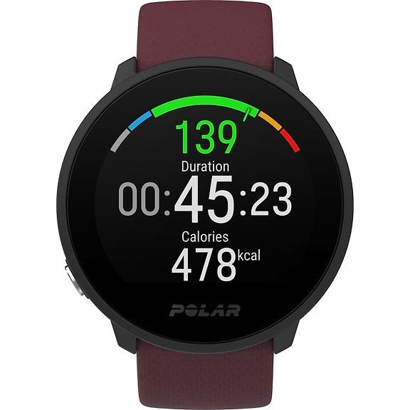 Polar Unite Fitness Watch, Plum