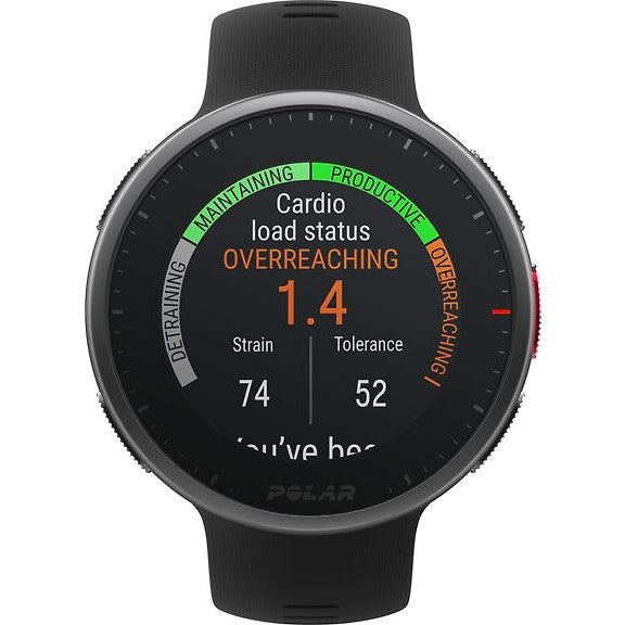Polar Vantage V2 Premium Sports Watch, Black, M/L