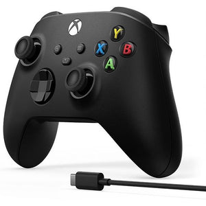 Microsoft Xbox Wireless Controller + Cable, Black