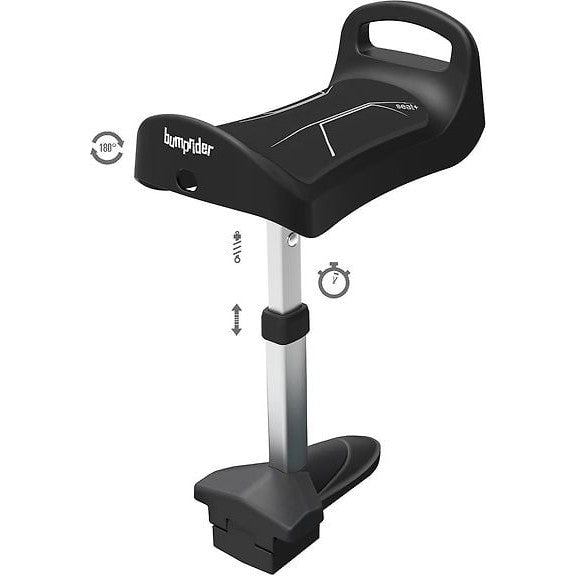 Bumprider Seat + Stroller Board Seat, Black