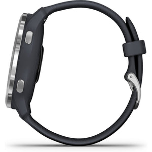Garmin Venu 2 GPS Smartwatch, Granite Silver Blue