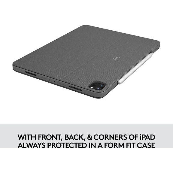 Logitech Combo Touch Keyboard/Protective Case, 12.9" iPad Pro 5th and 6th Generation